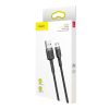 Baseus Cafule Cafule 1.5A 2 m cablu USB la Micro USB (gri-negru)