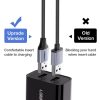 UGREEN Cablu USB la Micro USB, QC 3.0, 2,4A, 2m (alb)