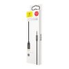 Baseus Yiven USB-C - 3,5 mm-es mini jack audio kábel, 1,2 m (fekete)
