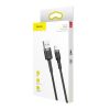 Baseus Cafule Cafule 1.5A 2 m cablu USB Lightning (gri-negru)