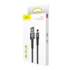 Baseus Cafule Cafule 1.5A 2 m cablu USB Lightning (cu două fețe) (gri-negru)