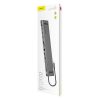 Baseus Enjoyment 11 az 1-ben adapter, HUB USB-C - 2x HDMI, 3x USB 3.0, VGA, RJ45, USB-C PD, SD / microSD, 3,5 mm-es csatlakozó