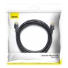 Cablu Baseus Cafule HDMI 2.0, 4K, 3D, 3 m (negru-gri)