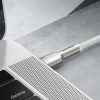 Baseus Cafule Cablu USB-C la USB-C, 100 W, 1 m (alb)