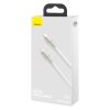 Baseus Cafule USB-C-USB-C kábel, 100 W, 2 m (fehér)