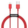 Baseus Superior Series Cablu USB-Lightning, 2,4 A, 1 m (roșu)