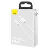Baseus Superior Series cablu USB-Lightning, 2,4A, 1,5 m (alb)