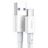 Baseus Superior Series Cablu USB-USB-C, 66 W, 1 m (alb)