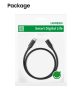 UGREEN Cablu prelungitor USB-C 3.1 Gen2, 4K, 100W, 1m (negru)