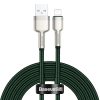Baseus Cafule USB-világítás kábel, 2,4A, 2m (zöld)