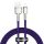 Baseus Cafule USB-világítás kábel, 2,4A, 1m (lila)