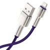 Baseus Cafule USB-világítás kábel, 2,4A, 1m (lila)