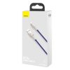 Baseus Cafule USB-világítás kábel, 2,4A, 1m (lila)