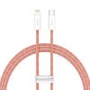 Baseus Dynamic Series USB-C-Lightning kábel, 20 W, 1 m (narancssárga)
