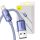 Baseus Crystal Shine Cablu USB-Lightning, 2,4A, 2m (violet)