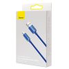 Baseus Crystal Shine Cablu USB-Lightning, 2,4A, 1,2 m (albastru)