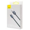 Baseus Crystal Shine USB-világító kábel, 2.4A, 1.2m (fekete)