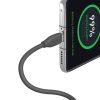 USB-C -kábel a USB-C Baseus Jelly, 100W, 1,2m (fekete)