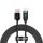 Baseus Display USB-USB-C kábel kijelzővel, 66W, 2m (fekete)