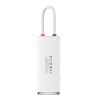 Baseus Lite Series 6 az 1-ben Hub, USB-C - 2x USB 3.0 + HDMI + USB-C + TF/SD (fehér)