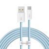 Baseus Dynamic Series Cablu USB-USB-C, 100W, 2m (albastru)