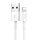 Cablu USB și Lightning VFAN X03, 3A, 1m (alb)