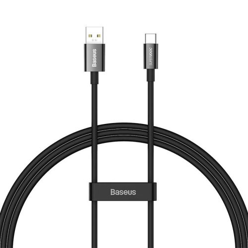 Cablu USB pentru USB-C Baseus Superior series, 65 W, PD, 1m (negru)