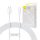 Baseus Superior Series cablu USB-C 65W, PD, 2m (alb)