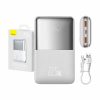 Baseus Bipow Pro Powerbank, 20000mAh, 2xUSB, USB-C, 22.5W (fehér)