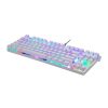 Motospeed CK101 Tastatură mecanică pentru jocuri RGB (alb)