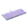 Motospeed CK101 Tastatură mecanică pentru jocuri RGB (alb)