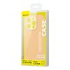 Baseus Liquid Silica iPhone 14 Pro Max Tok, üvegfólia és tisztító készlet (sárga)