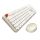 Set tastatură wireless + mouse MOFII Sweet 2.4G (Alb-Beige)