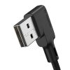 Cablu USB la USB-C, Mcdodo CA-7310, înclinat, 1,8 m (negru)