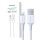 UGREEN Cablu USB Lightning 2,4A, US155, 0,5 m (alb)