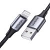 UGREEN Cablu USB Lightning 2.4A US199, 2m (negru)