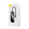 Baseus 8 az 1-ben Hub USB-C - HDMI + 2xUSB + PD + SD/TF + RJ45 (sötétszürke)