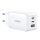 Încărcător UGREEN 15334 Nexode, 2xUSB-C, USB-A 3.0, PD3.0, QC4.0, GaN, 65W (alb)