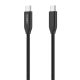 Choetech XCC-1036 Cablu USB-C la USB-C 240W 2m (negru)