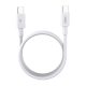 Cable USB-C do USB-C Remax Marlik, 2m, 100W (white)