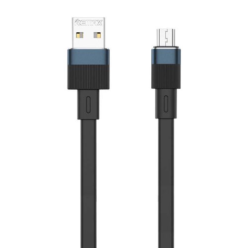 Cablu USB-micro USB Remax Flushing, RC-C001, 1m (negru)