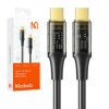 Cablu USB-C la USB-C Mcdodo CA-3461, PD 100W, 1,8 m (negru)