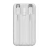 Baseus Powerbank Comet 10000mAh, USB - USB-C, villám, 22.5W (fehér)