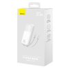 Baseus Powerbank Comet 10000mAh, USB - USB-C, villám, 22.5W (fehér)