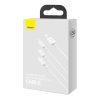 Baseus Superior Data Gyorstöltő USB - M+L+C, 3,5A, 1m (fehér)