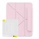 Baseus Minimalist mágneses tok iPad 10.2″ (2019/2020/2021) (rózsaszín)