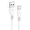 Kábel USB-USB C Foneng, x85 3A gyorstöltés, 1m (fehér)