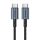 Cablu USB-C la USB-C Choetech XCC-1014, PD 60W 1,2 m (negru)