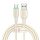 Cablu USB la USB-C Mcdodo CA-4750 cu lumină LED 1,2 m (bej)