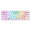 Tastatură mecanică fără fir Motospeed SK62 White (comutator roșu)